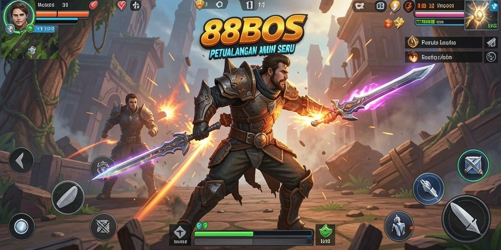 Screenshot aksi memukau dalam game 88BOS yang penuh tantangan.