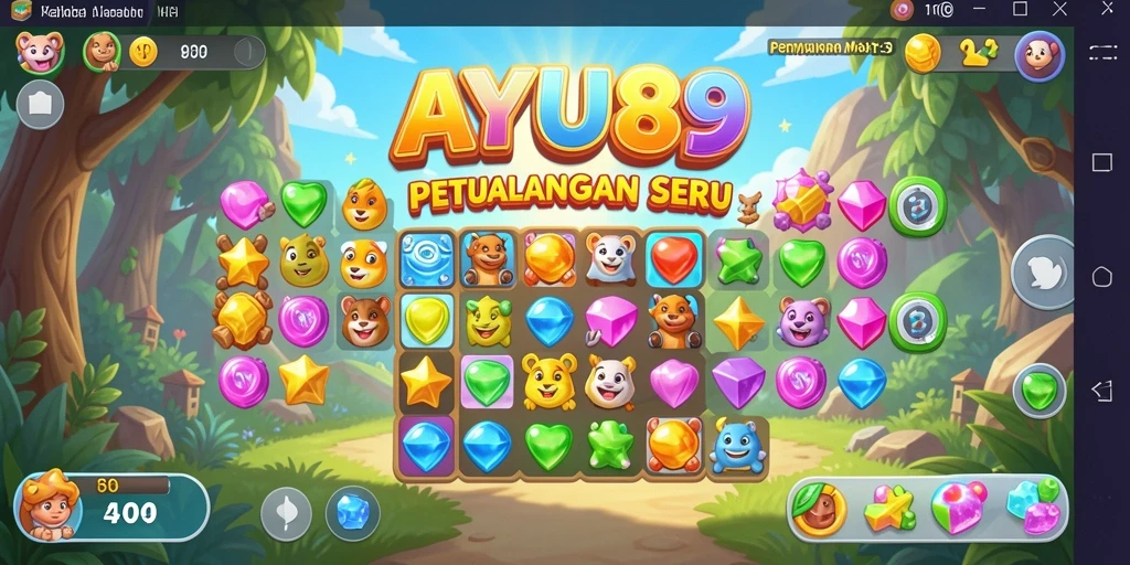 Tampilan gameplay <strong>AYU89</strong> yang seru dan penuh warna.