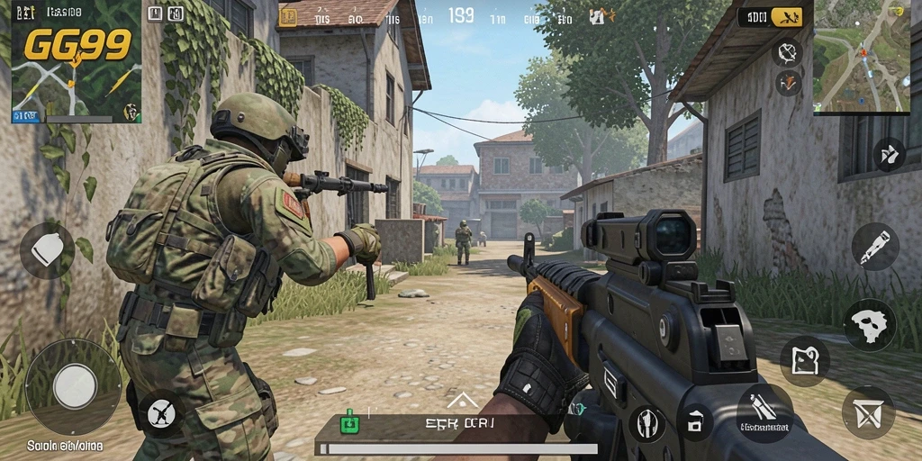 Gameplay intens dengan grafis menawan dari GG99.
