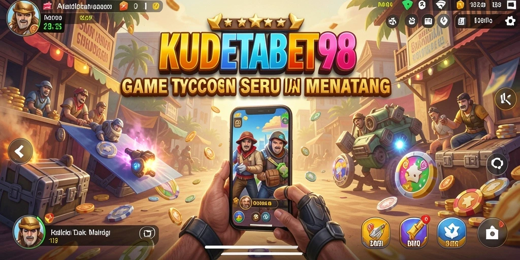 Screenshot gameplay yang menampilkan keseruan bermain KUDETABET98.