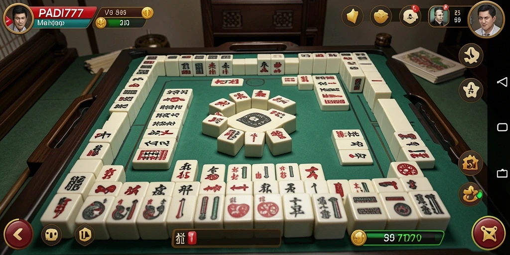Tampilan gameplay PADI777 dengan pengalaman Mahjong yang menarik.